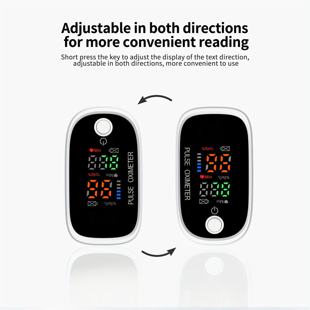 2pcs CHANG KUN Automatic Wrist Blood Pressure Monitor & Oximeter Set - Large LCD Display, Adjustable Cuff, Multi-User Mode (99 Readings Per User), Battery-Powered, Ideal for Home Use & Fitness Tracking, Health Monitoring, Sleek Design, Durable